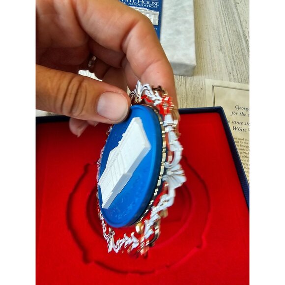 White House 200th anniversary ornament George Washington president Americana Xma - Picture 4 of 8
